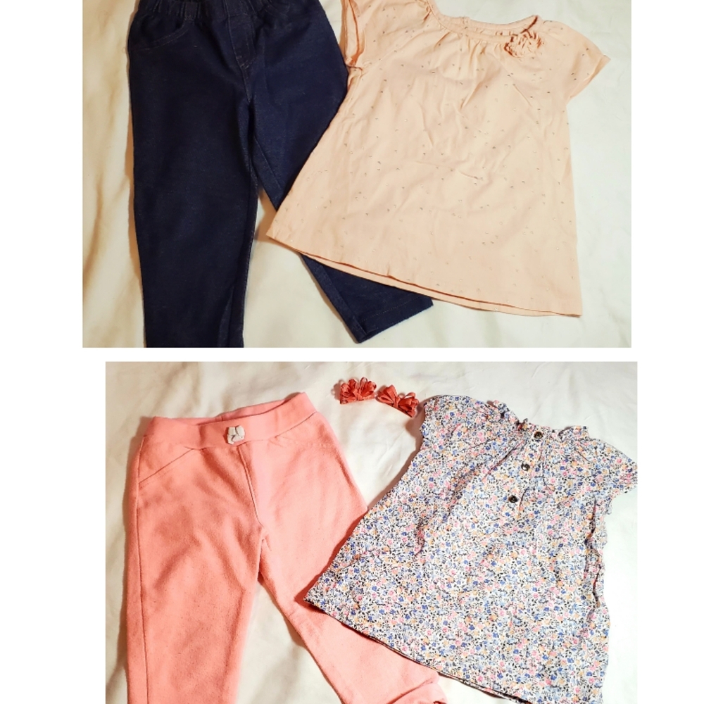 Carter's Kids Matching Sets - Pink, Blue, Floral